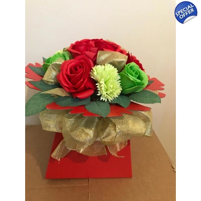 SOAP FLOWER BOX handmade