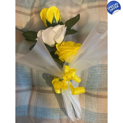 SOAP flower bouquet handmade