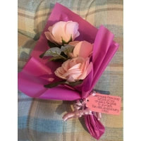 SOAP flower bouquet handmade