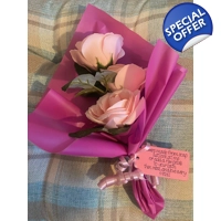 SOAP flower bouquet handmade