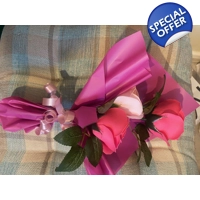 SOAP flower bouquet handmade