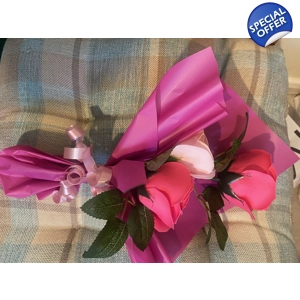 SOAP flower bouquet handmade