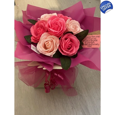 SOAP FLOWERBOX handmade