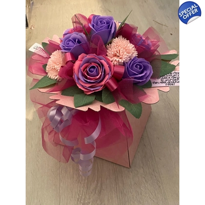 SOAP FLOWERBOX handmade