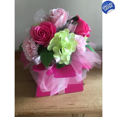 SOAP FLOWER BOX handmade