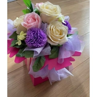 SOAP FLOWER BOX handmade