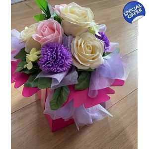 SOAP FLOWER BOX handmade