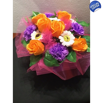 SOAP FLOWER BOX handmade