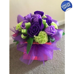 SOAP FLOWER BOX handmade