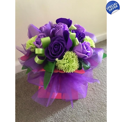 SOAP FLOWER BOX handmade