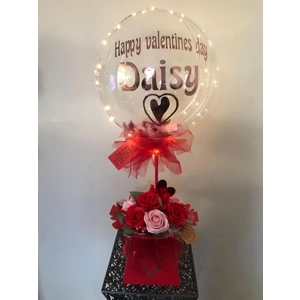 SOAP FLOWER BALLOON led hand..