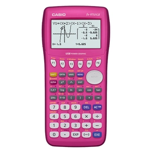 New Open-box fx-9750GII Pink