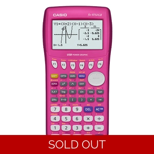 New fx-9750GII Sealed Pack Pink