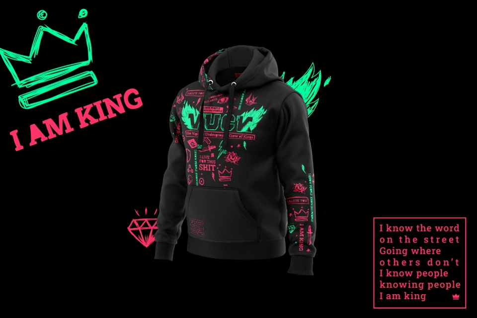 'I am King' Hoodie