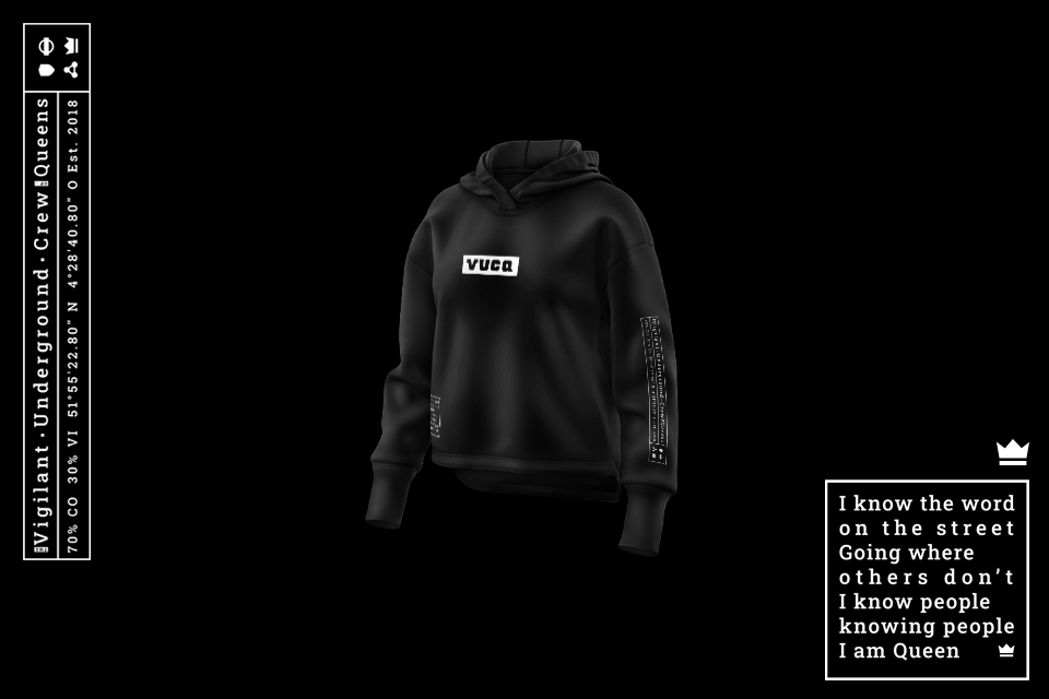 'Ind. Vucq' Hoodie