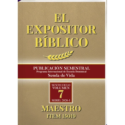 El Expositor Bíblico de Maestro: Senda de Vida 2026 I-Semestre (Enero - Junio)