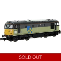 DAPOL 2D-001-007 N Gauge CLASS 33/0 33042 Triple Grey Construction Sector