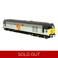 DAPOL 2D-002-005 N Gauge CLASS 50 Defiance 50149 Railfreight Grey Refurbished