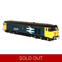 DAPOL 2D-002-006 N Gauge CLASS 50 Ajax 50046 Large Logo Refurb