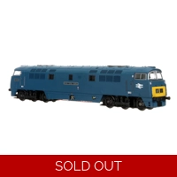 DAPOL 2D-003-015 N Gauge CLASS 52 Western Duke BR Chromatic Blue SYE D1043