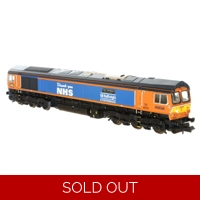 DAPOL 2D-007-012 N Gauge NHS CLASS 66 66731 Capt Tom Moore