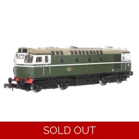 DAPOL 2D-013-002D N Gauge CLASS 27 D5349 BR Green DCC Fitted