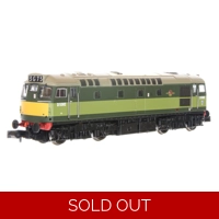 DAPOL 2D-013-004D N Gauge CLASS 27 D5382 BR Two Tone Green SYP DCC Fitted