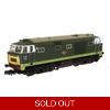 DAPOL 2D-018-012 N Gauge CLASS 35 (Hymek) D7071 Two Tone Green SYP