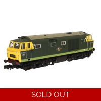 DAPOL 2D-018-013 N Gauge CLASS 35 (Hymek) D7020 Two Tone Green FYP