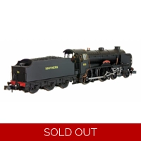 DAPOL 2S-002-007 N Gauge CLASS V Schools Radley Southern Wartime Black 30930