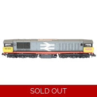 DAPOL 2D-058-001 N Gauge CLASS 58 58003 Railfreight Original Red Stripe