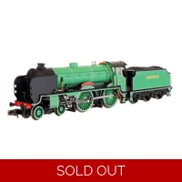 DAPOL 2S-002-008D N Gauge CLASS V Schools Clifton Southern Malachite Lined 927 DCC Fitted
