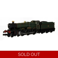 DAPOL 2S-010-006 N Gauge CLASS 4900 Hall Woolerton Hall BR Lined Green Late Crest 5999