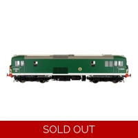 DAPOL 4D-006-010 OO Gauge CLASS 73 Electro Diesel BR Green E6004 Grey Green Sole Bar