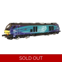 DAPOL 4D-022-020 OO Gauge CLASS 68 Vigilant 68018 DRS Compass