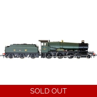 DAPOL 4S-001-003 OO CLASS 78xx Compton Manor 7807 in GW Green G Crest W