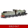 DAPOL 4S-001-006D OO CLASS 78xx Draycott Manor 7810 BR Lined Green Small E Crest DCC