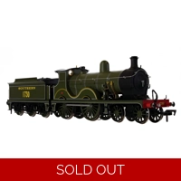 DAPOL 4S-027-002 OO Gauge D CLASS Southern Lined Maunsell Olive Green 1730