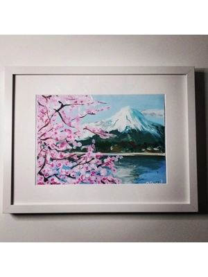 Fuji's Cherry Blossoms