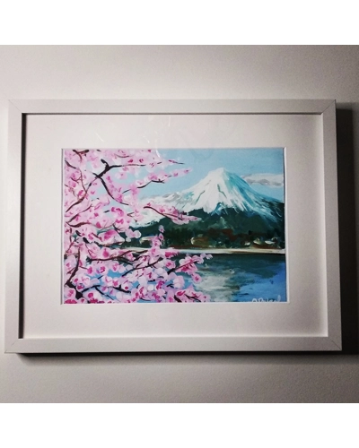 Fuji's Cherry Blossoms