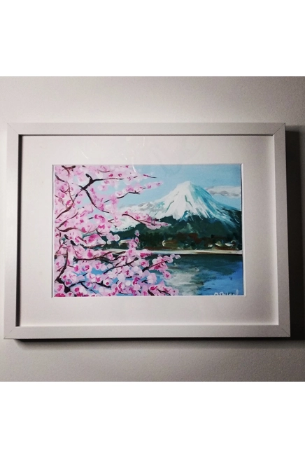 Fuji's Cherry Blossoms