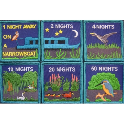 Whole Set of Nights Away badges
