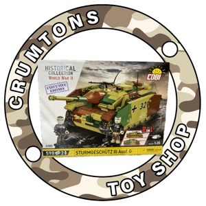 Cobi 2285 STURMGESCHÜTZ III Ausf. G 598 bricks 1:35 scale