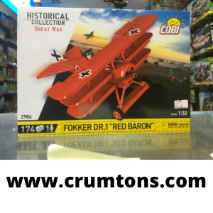Cobi 2986 Fokker DR.1 Red Baron