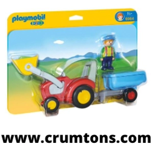 Playmobil 6964 Tractor with Trailer
