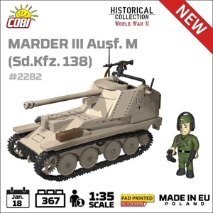 Cobi 2282 MARDER III Ausf. M 367 bricks