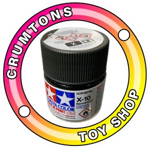 Tamiya X10 Gun Metal Paint 10ml