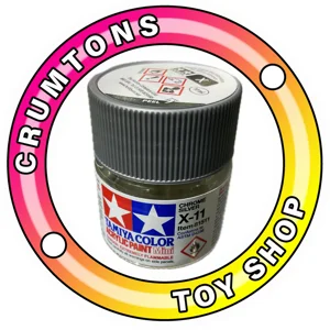 Tamiya X11 Chrome Silver Paint 10ml
