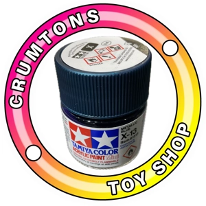 Tamiya x13 Metallic Blue Paint 10ml