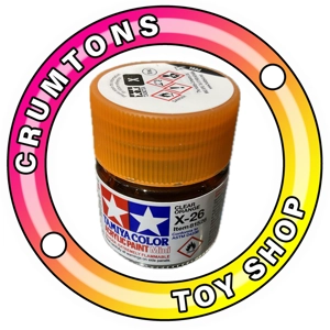 Tamiya X26 Clear Orange Paint 10ml